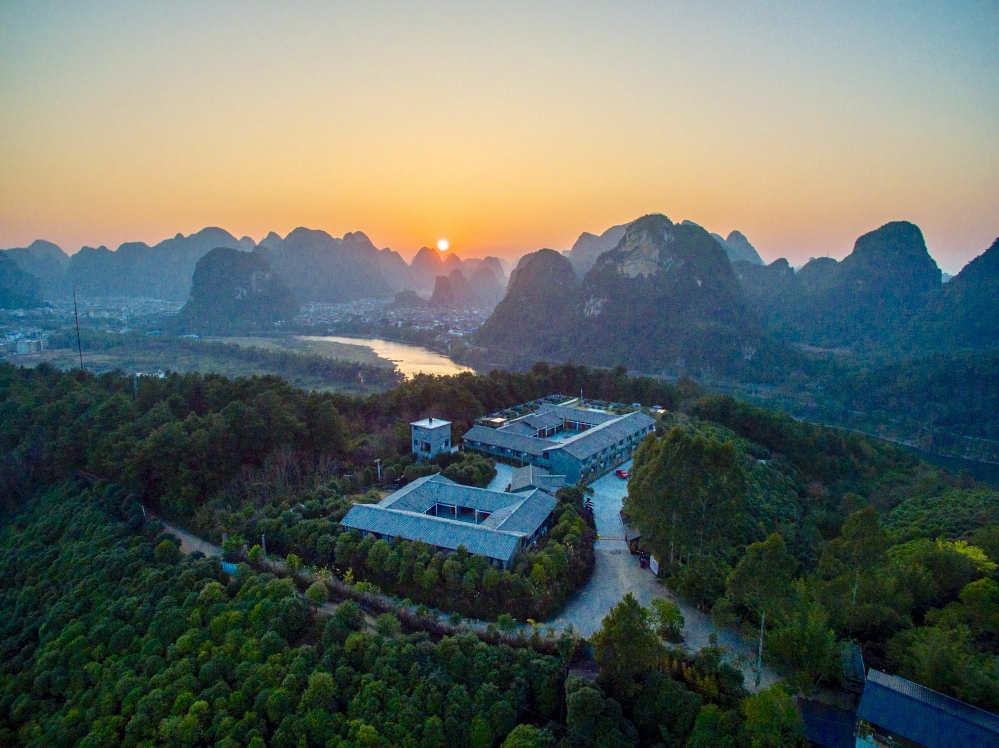 Yangshuo Mountain Top Retreat Eksteriør bilde