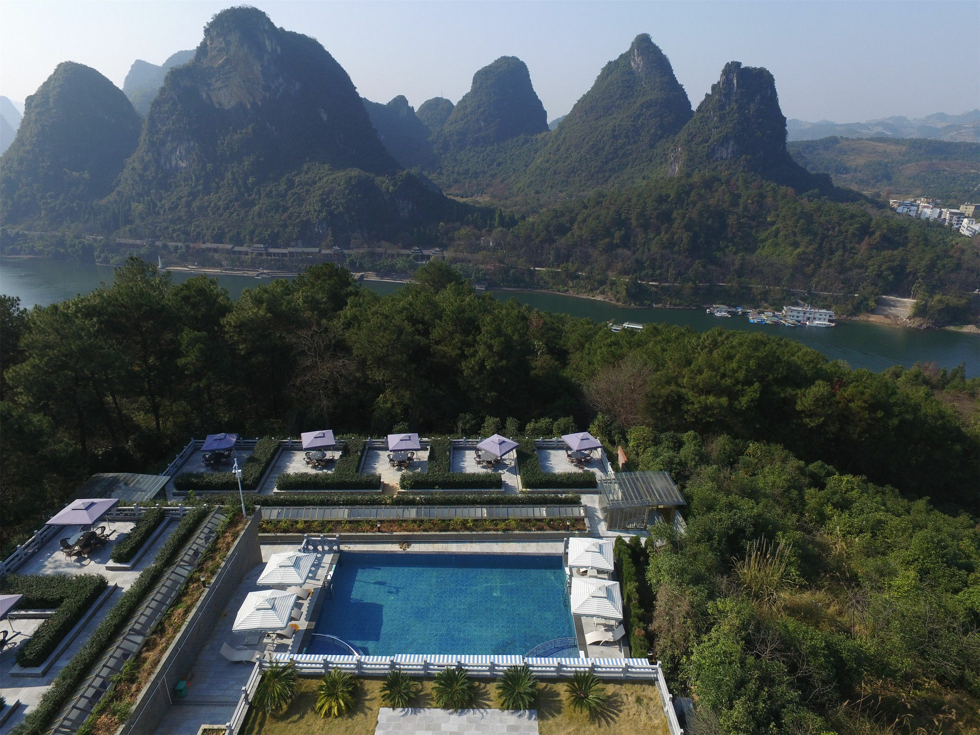 Yangshuo Mountain Top Retreat Eksteriør bilde