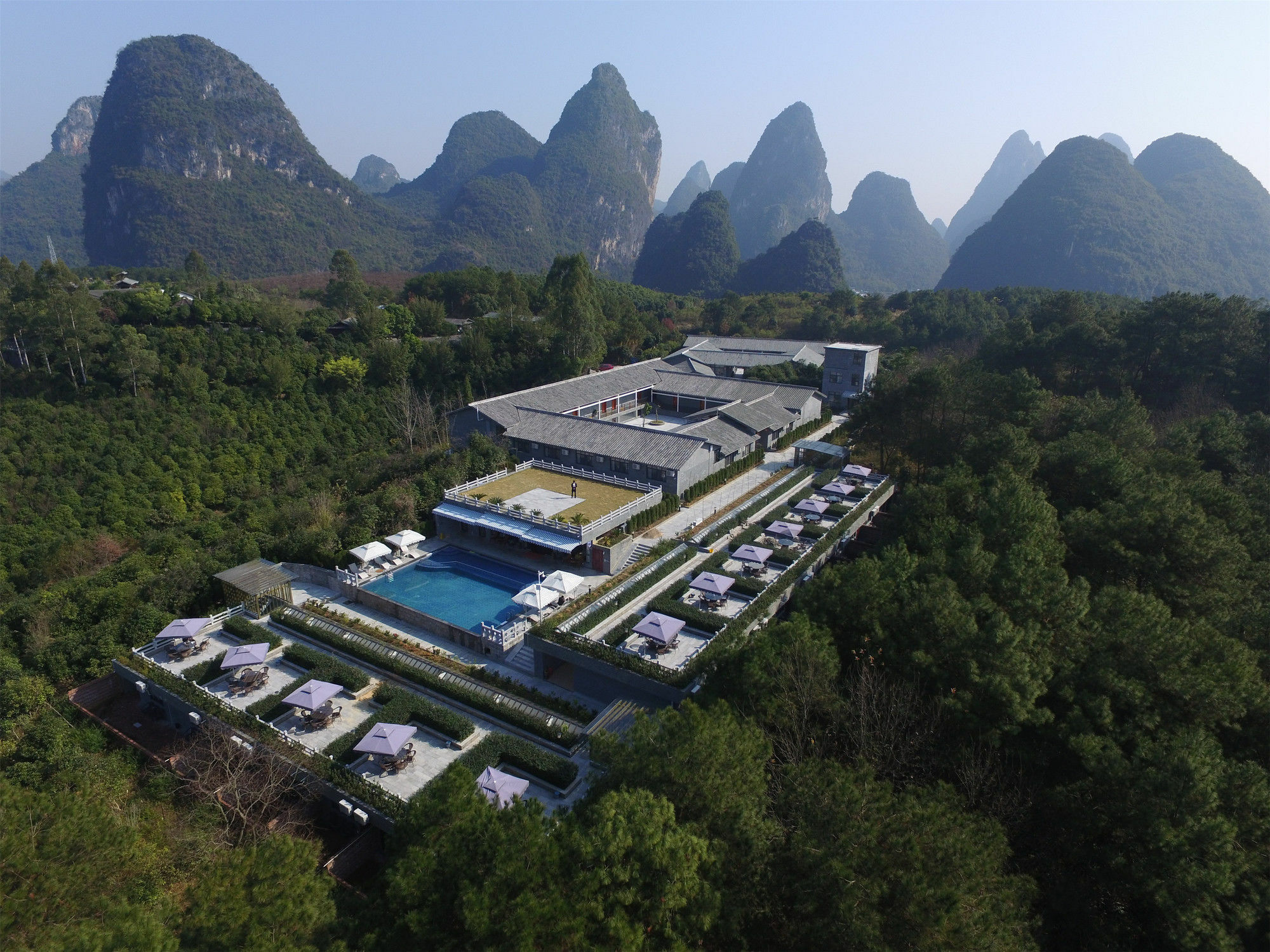 Yangshuo Mountain Top Retreat Eksteriør bilde