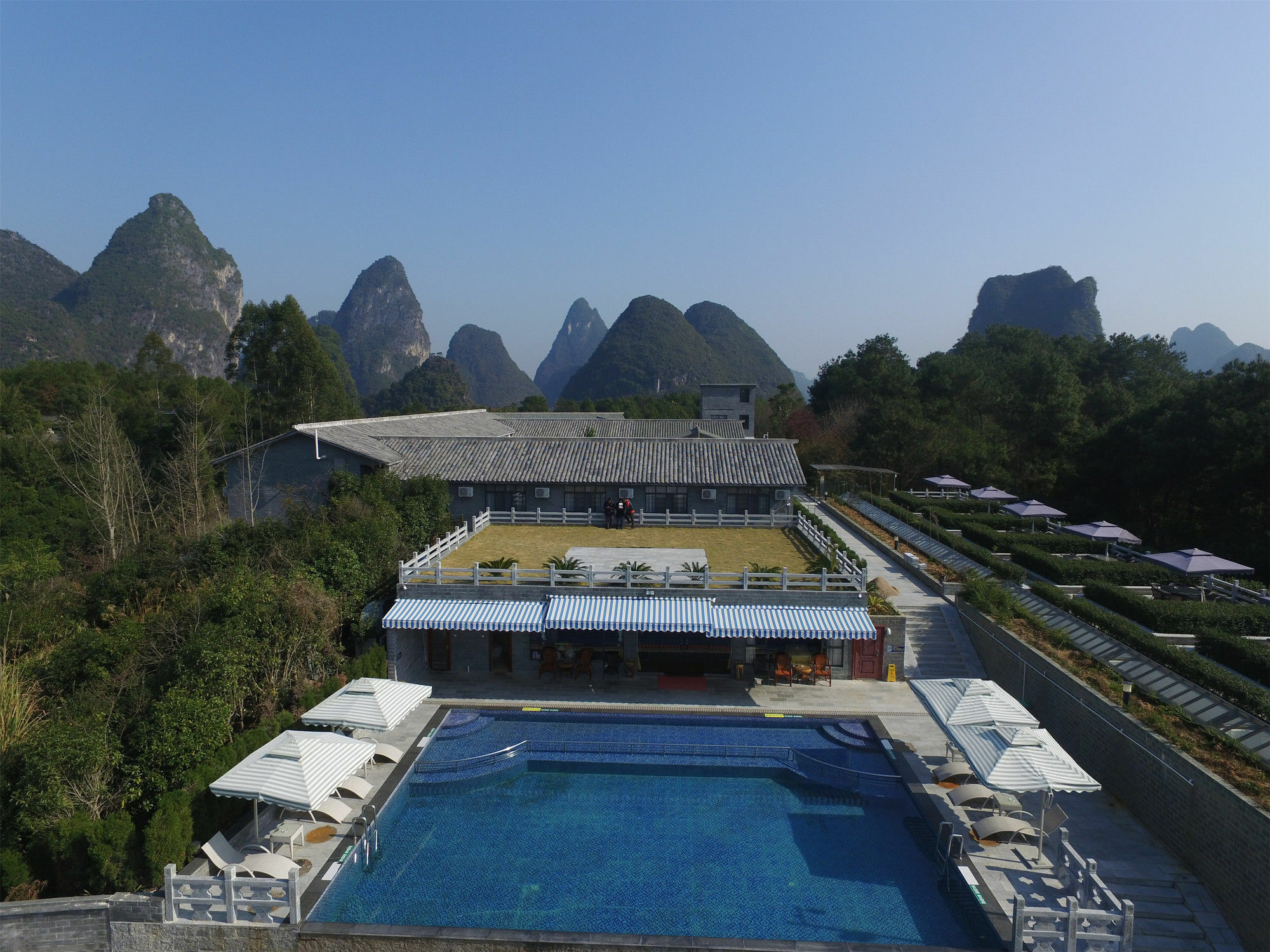Yangshuo Mountain Top Retreat Eksteriør bilde