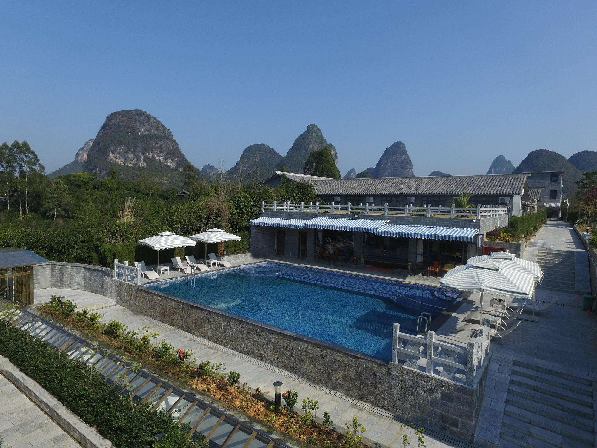 Yangshuo Mountain Top Retreat Eksteriør bilde
